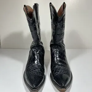 Lucchese | Shoes | Lucchese Vintage Usa Made Exotic  display picture 2